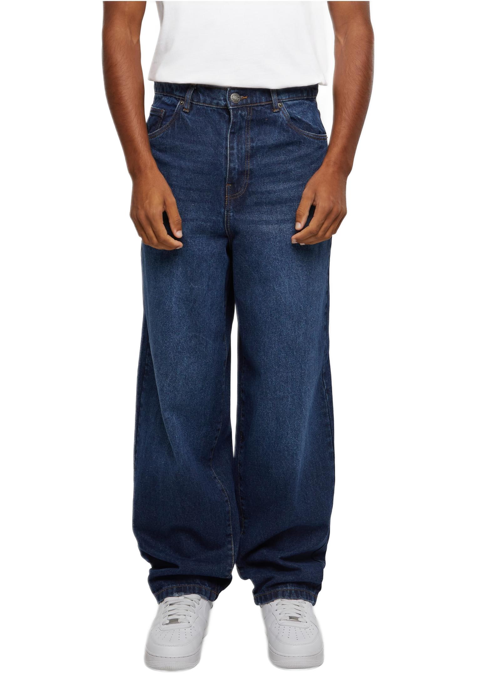 Παντελόνι Jeans Heavy Ounce Baggy Fit TB6398 Urban Classics new dark blue washed