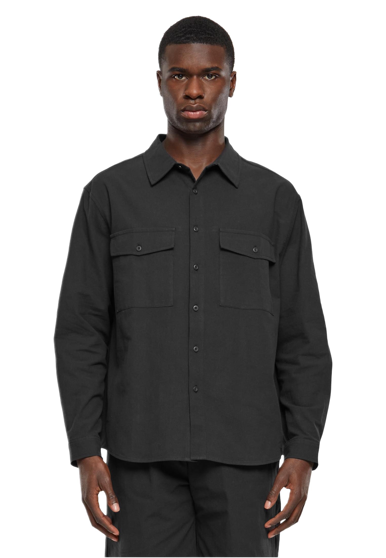 Basic Crepe Πουκάμισο Urban Classics TB6410-00007 black