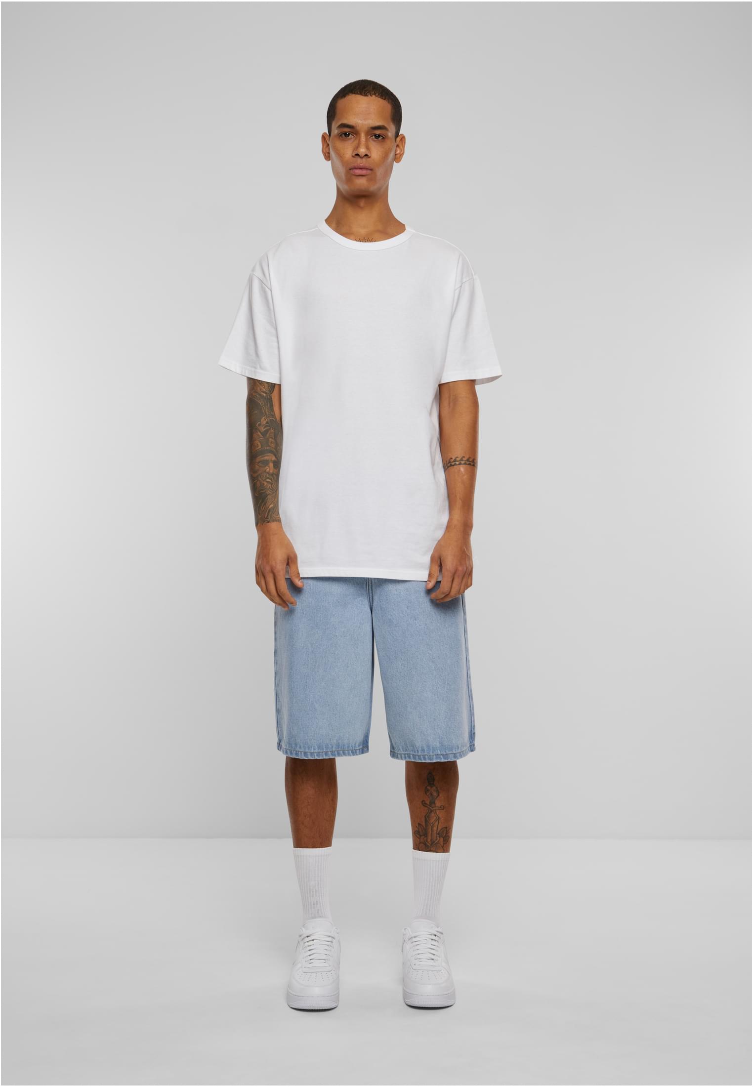 Βερμούδα Denim 90S Heavy Tb6639 Urban Classics New Light Blue Washed ανδρικά Βερμούδες Σορτς Simple Wear