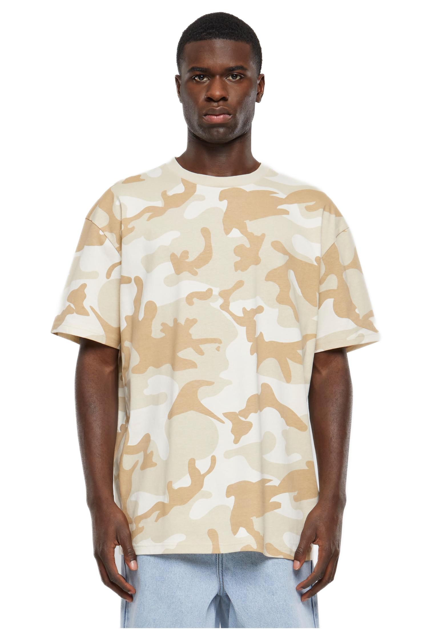Oversized Simple Camo Tee Urban Classics TB6675 simplesandcamo