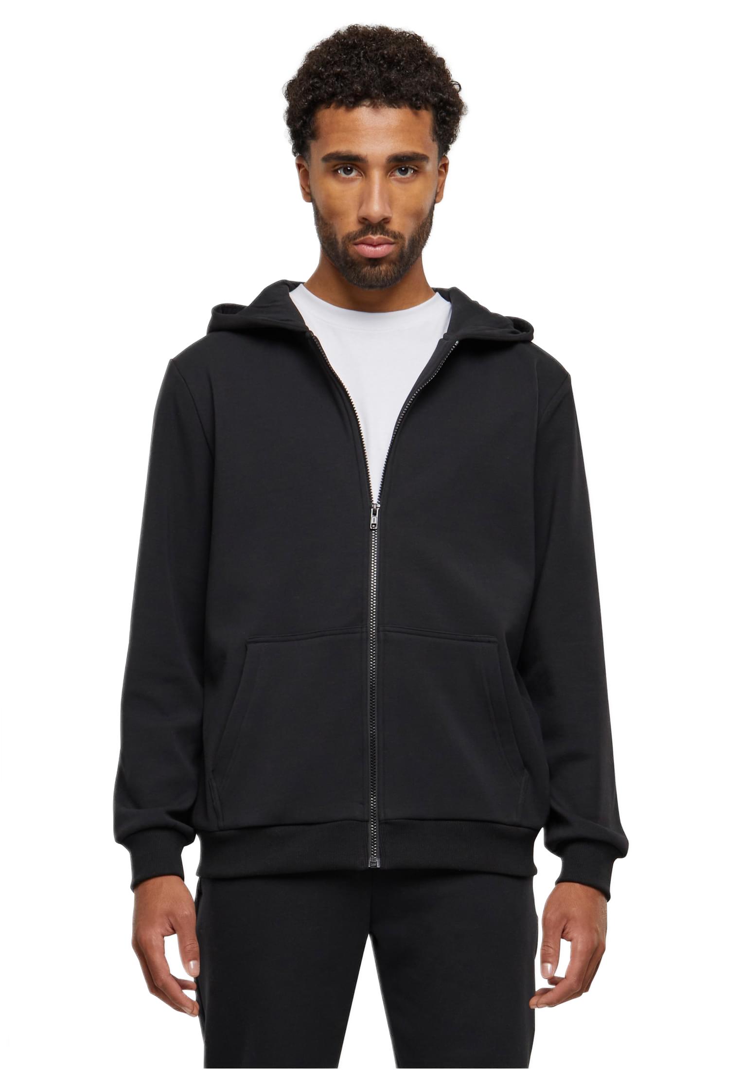 Cozy Zip Hoodie Urban Classics TB6699 Black
