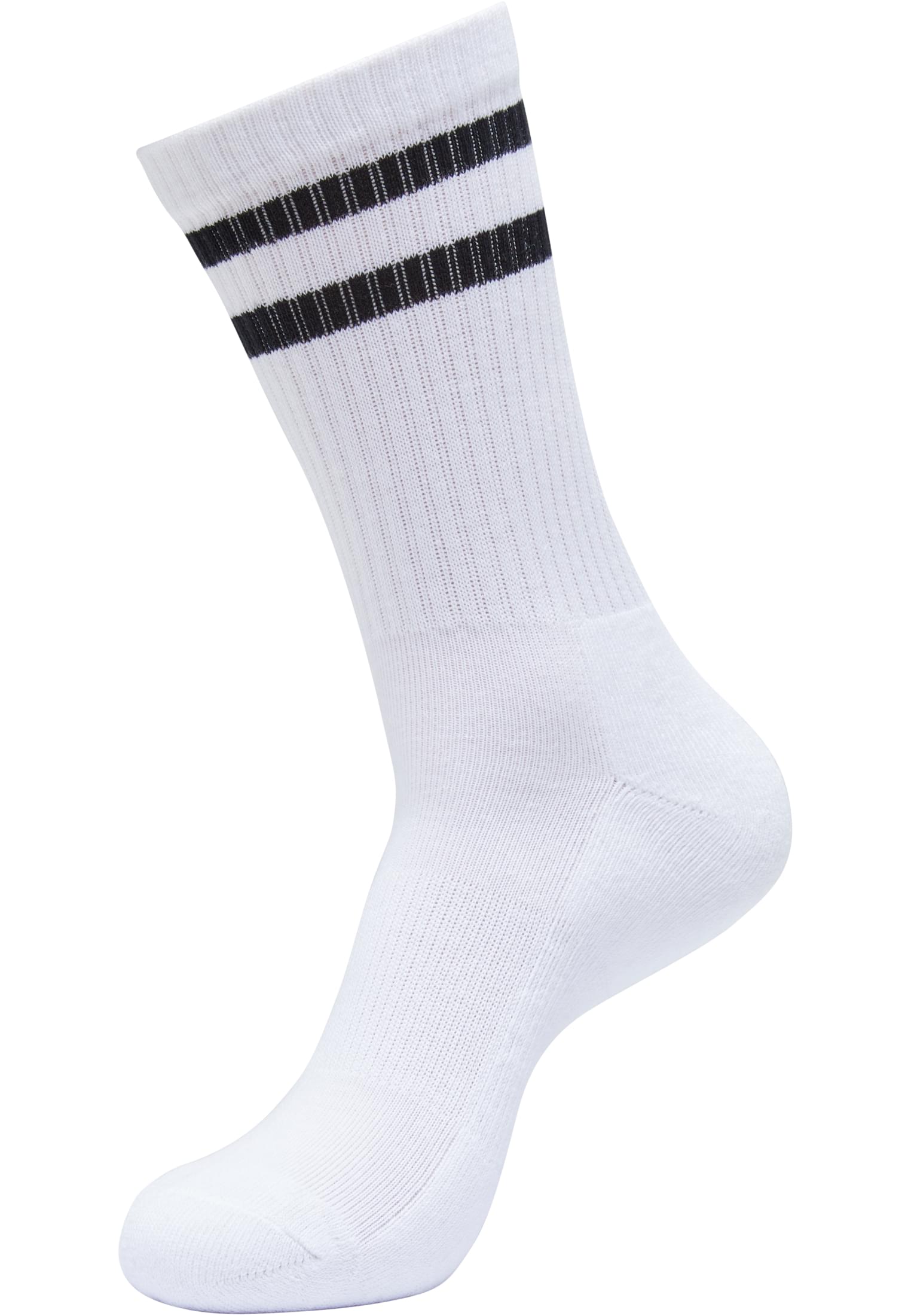 Κάλτσες Double Stripe (5-Pack) Tb6801 Urban Classics White Black ανδρικά Simple Wear