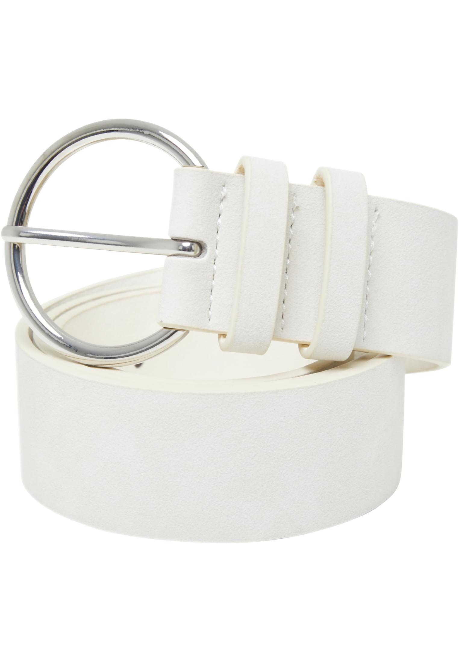 Ζώνη Basic Suede PU TB6812-02903 Urban Classics Whitesand