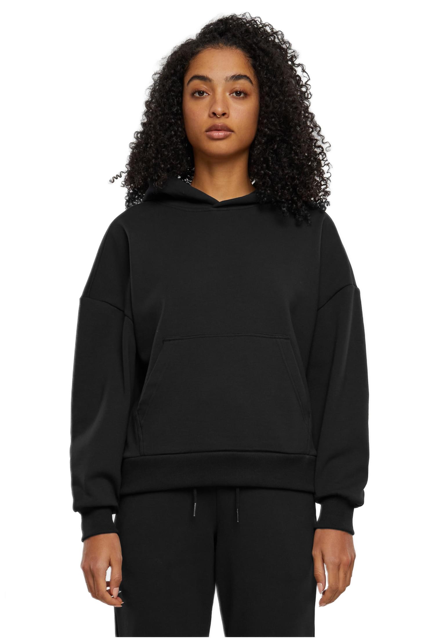 Ladies Cozy Oversized Hoody Urban Classics TB6861-00007 black
