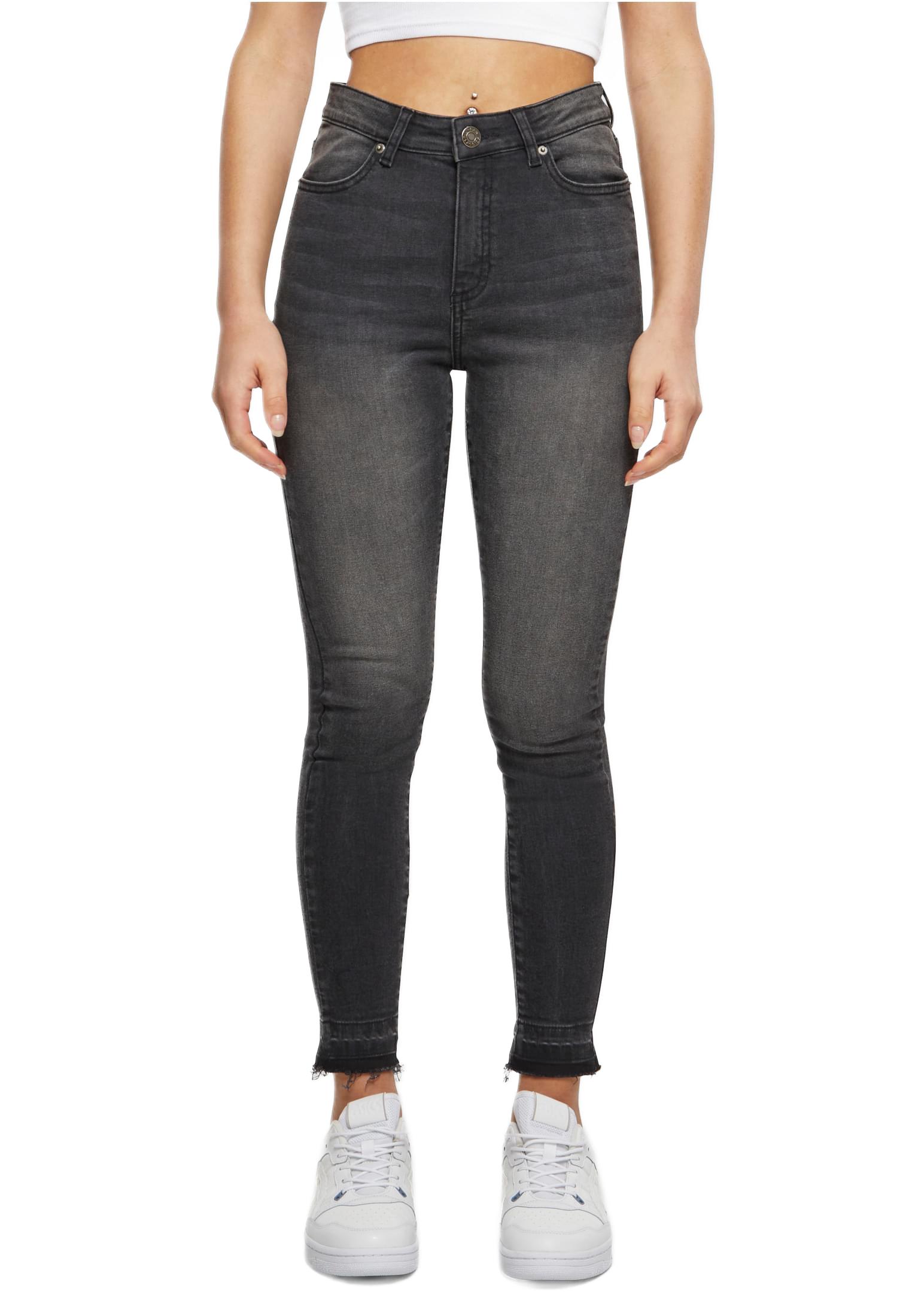 Skinny Fit Jeans TB6865-00709 Urban Classics black washed
