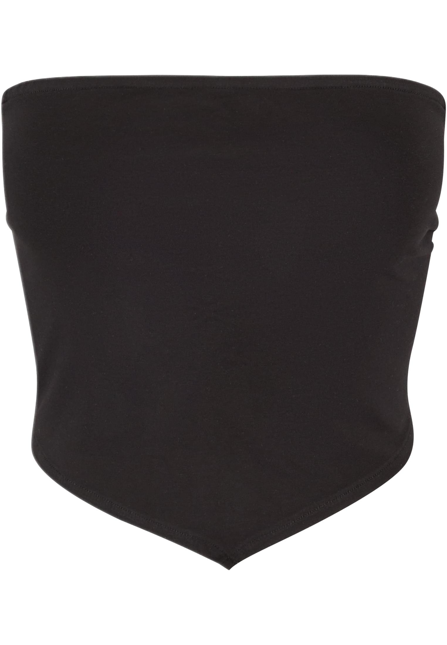 Ladies Knotted Bandeau Top Urban Classics TB6872 black