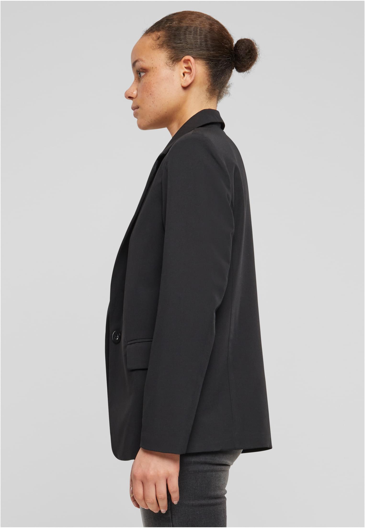 Ladies Basic Blazer Urban Classics TB6890 black