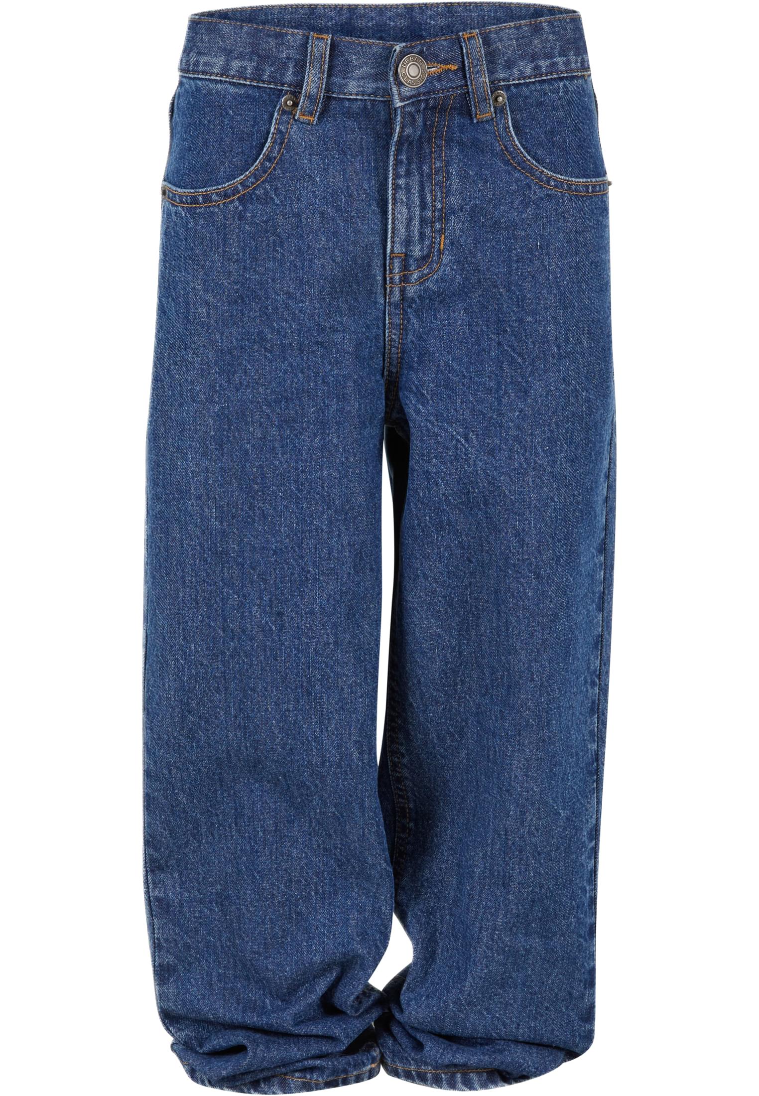 Παιδικό Παντελόνι Τζιν Boys 90s Jeans UCK4461 Urban Classics Mid Indigo Washed