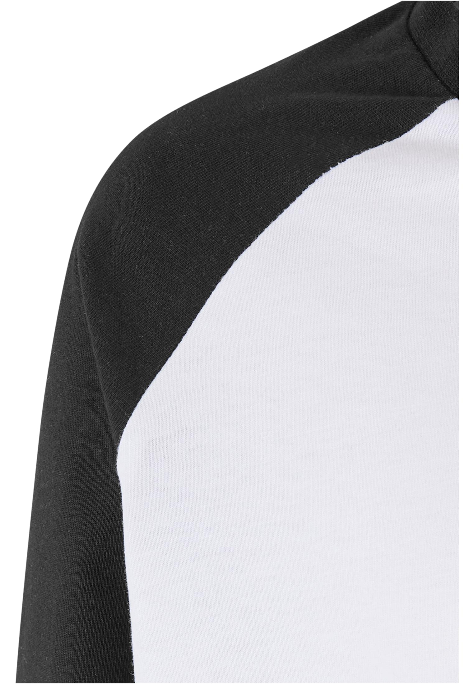 Boys Organic Oversized Raglan Longsleeve Urban Classics Uck4911 White Black παιδικά T-Shirt Simple Wear Μπλουζάκια κοντομάνικα