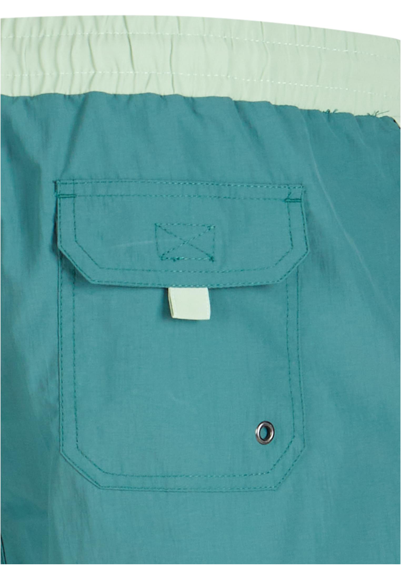 Ανδρικό Μαγιό Retro Swimshorts Tb2050 Urban Classics Paleleaf Vintagregreen ανδρικά Βερμούδες Σορτς Simple Wear