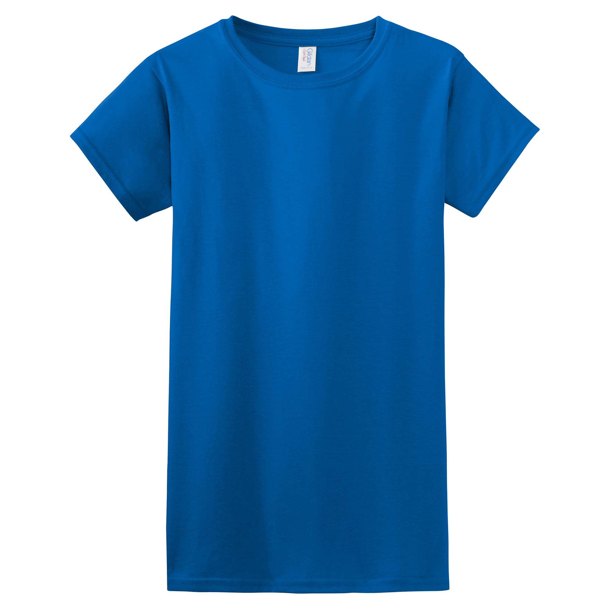 Γυναικείο T-Shirt 64000L Gildan Fitted Ring Spun Royal