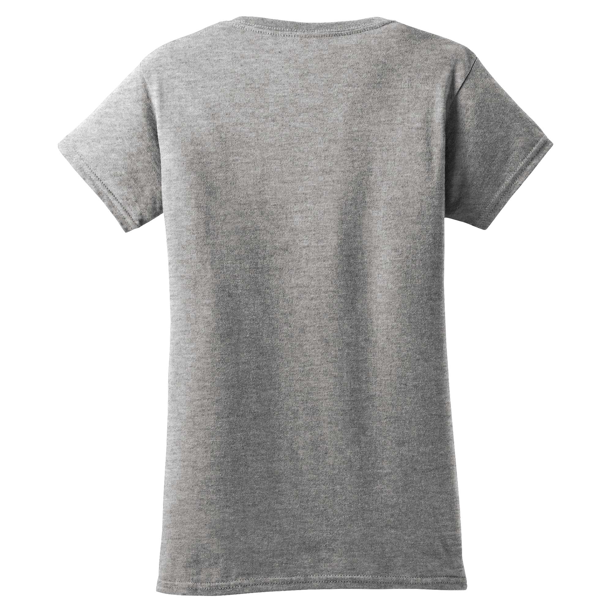 Γυναικείο T-Shirt 64000L Gildan Fitted Ring Spun Sport Grey