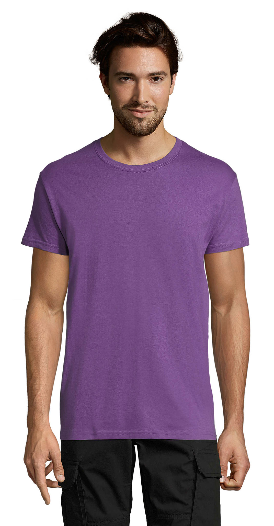 Ανδρικό T-Shirt 11380 SOL'S Regent Light Purple
