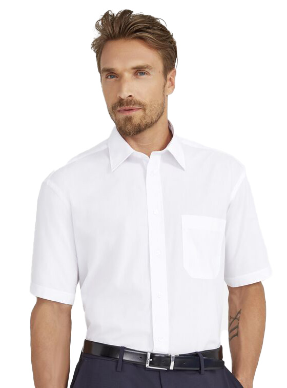 Ανδρικό Κοντομάνικο Πουκάμισο 16050 SOL'S Bristol White White