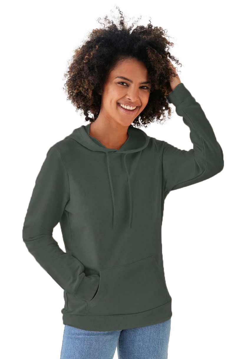 Γυναικείο Φούτερ French Terry WW04W B & C Millennial Khaki