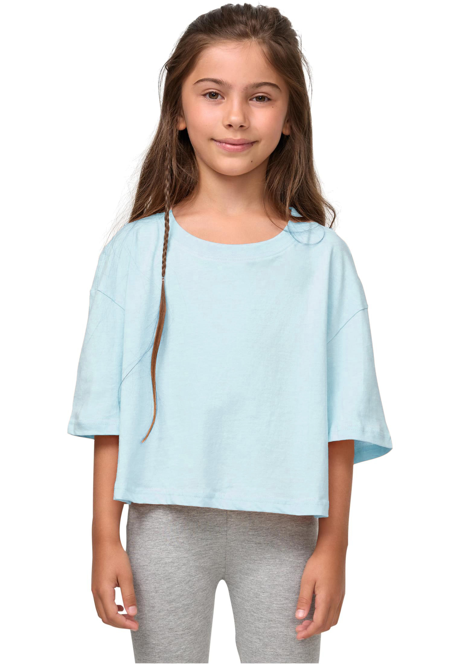 Παιδικό T-shirt Short Kimono UCK1555-02462 Urban Classics Oceanblue