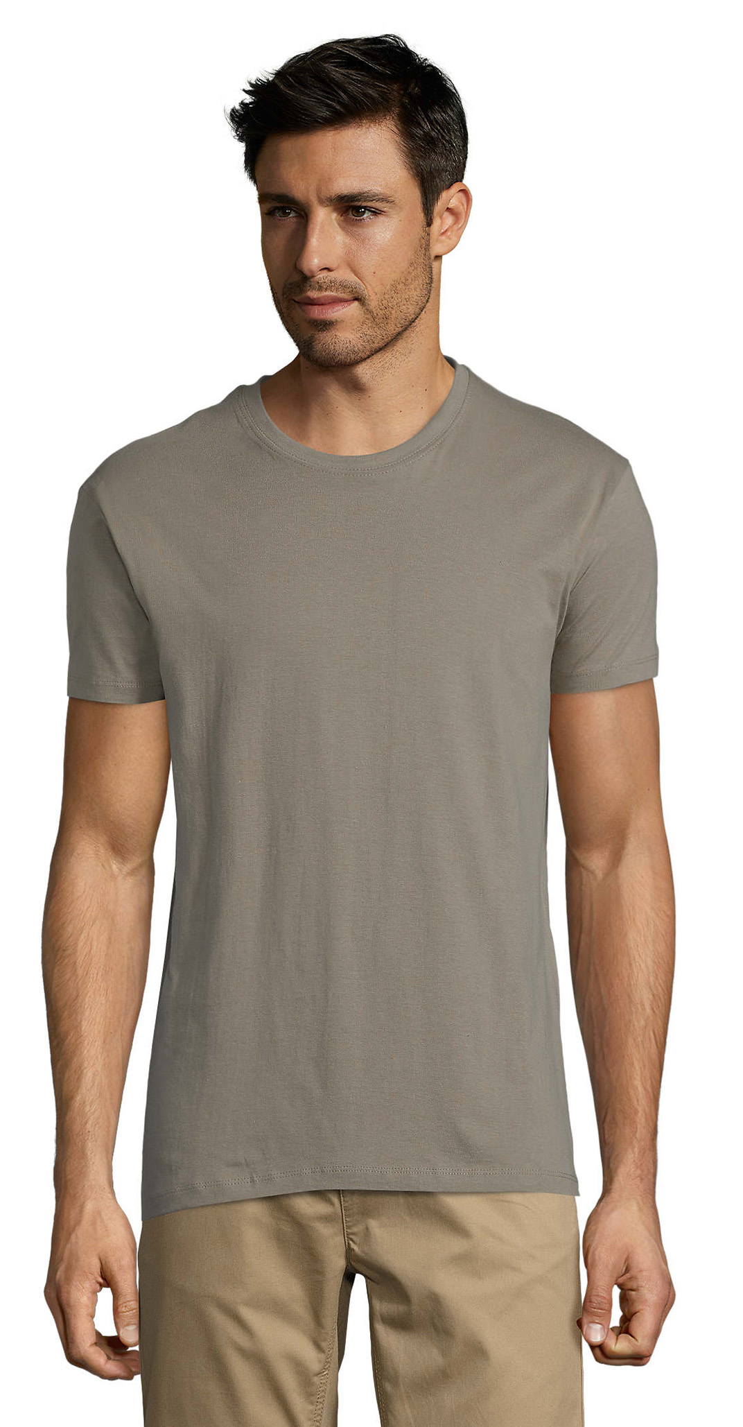 Ανδρικό T-Shirt 11380 SOL'S Regent Khaki