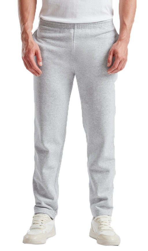 Παντελόνι Φόρμας 64-032-0 Fruit of the Loom Open Legs Heather Grey