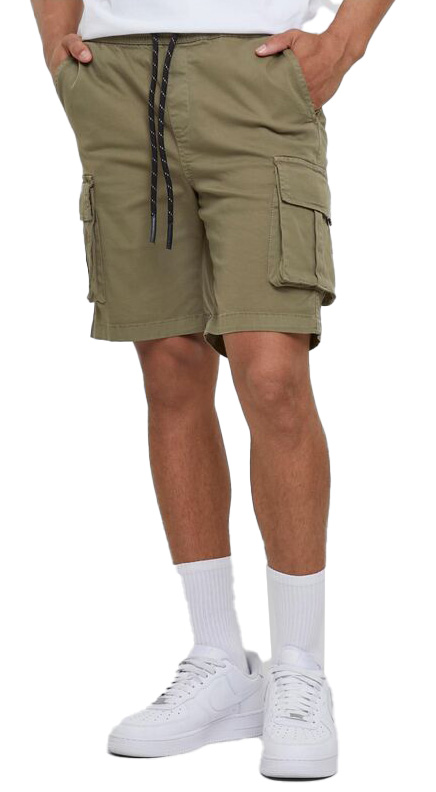 Cargo Βερμούδα με Κορδόνι TB4151 Urban Classics Black Olive