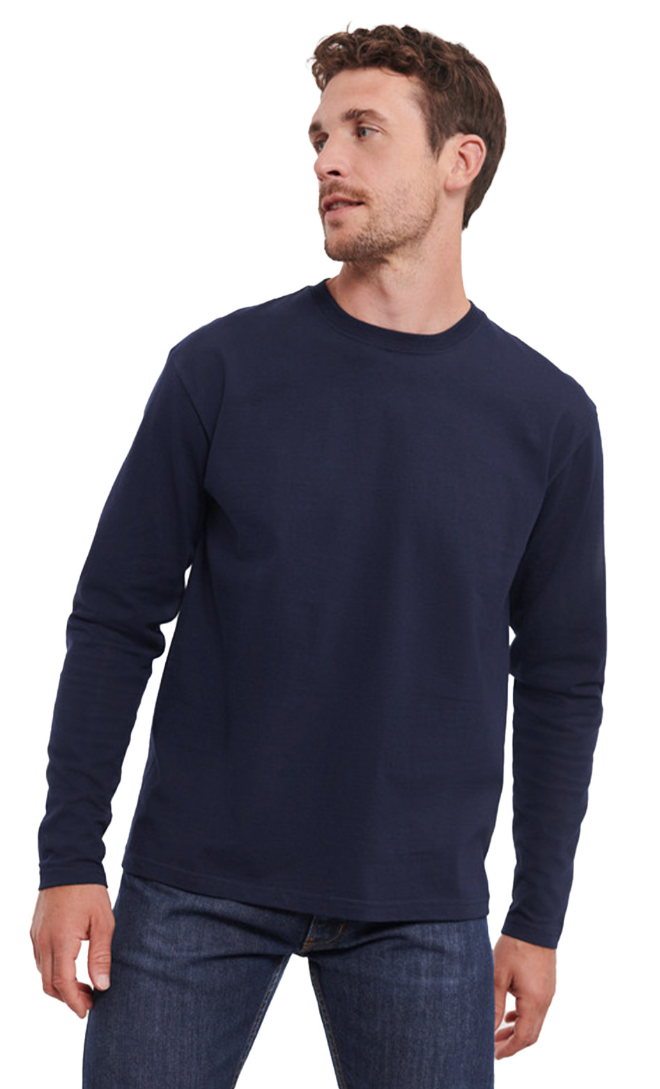 Μακρυμάνικο T-Shirt 0R180L Russell Europe French Navy