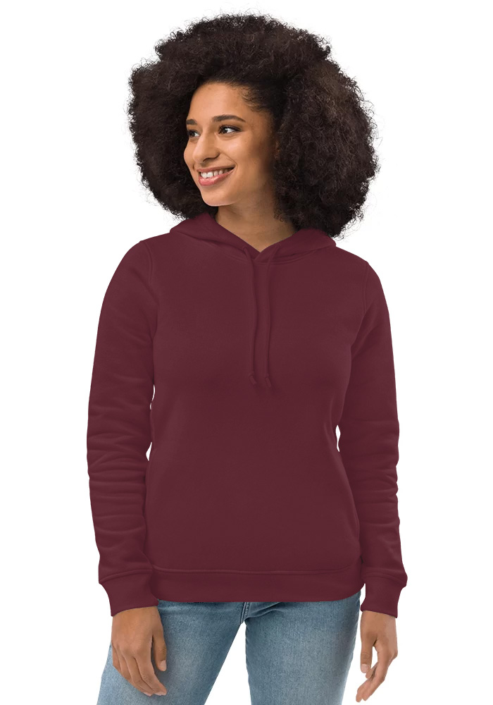 Γυναικείο Φούτερ WW34B B & C Organic Crewneck Burgundy