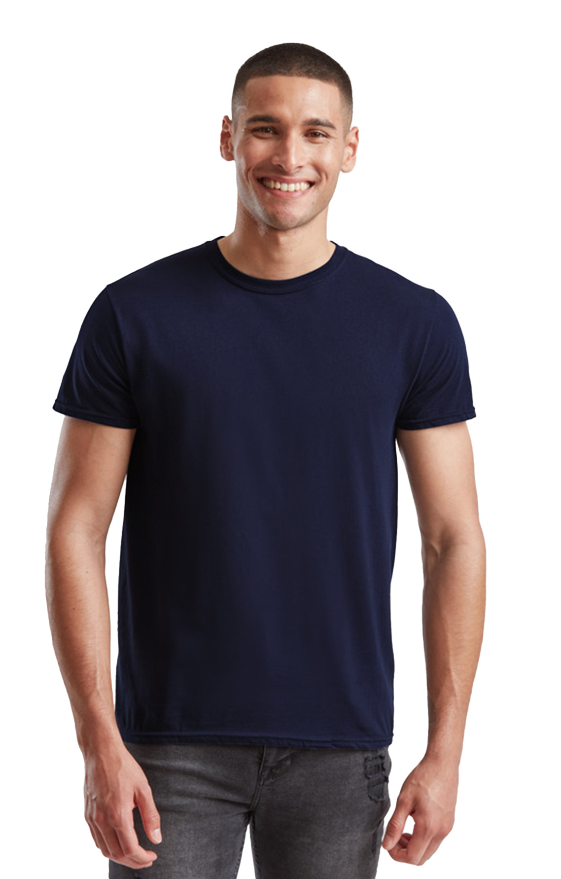 T-Shirt 61-430-0 Fruit of the Loom Iconic 150 Slim Fit Deep Navy