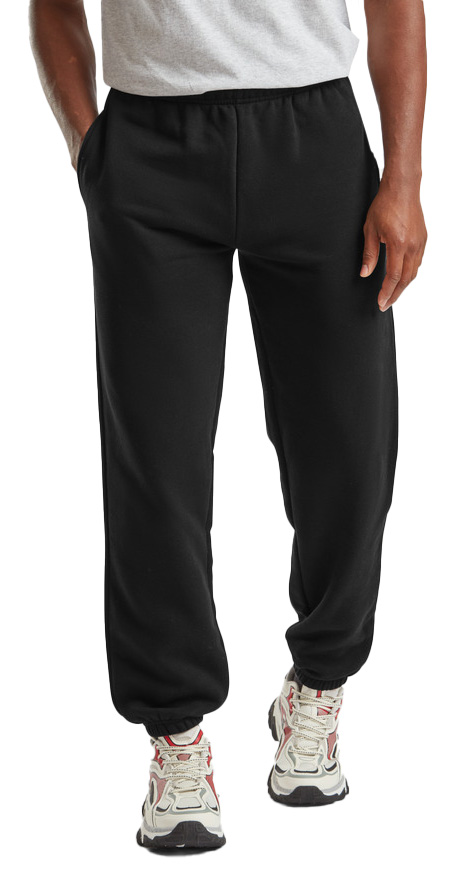 Elasticated Cuff Jog Pants Black
