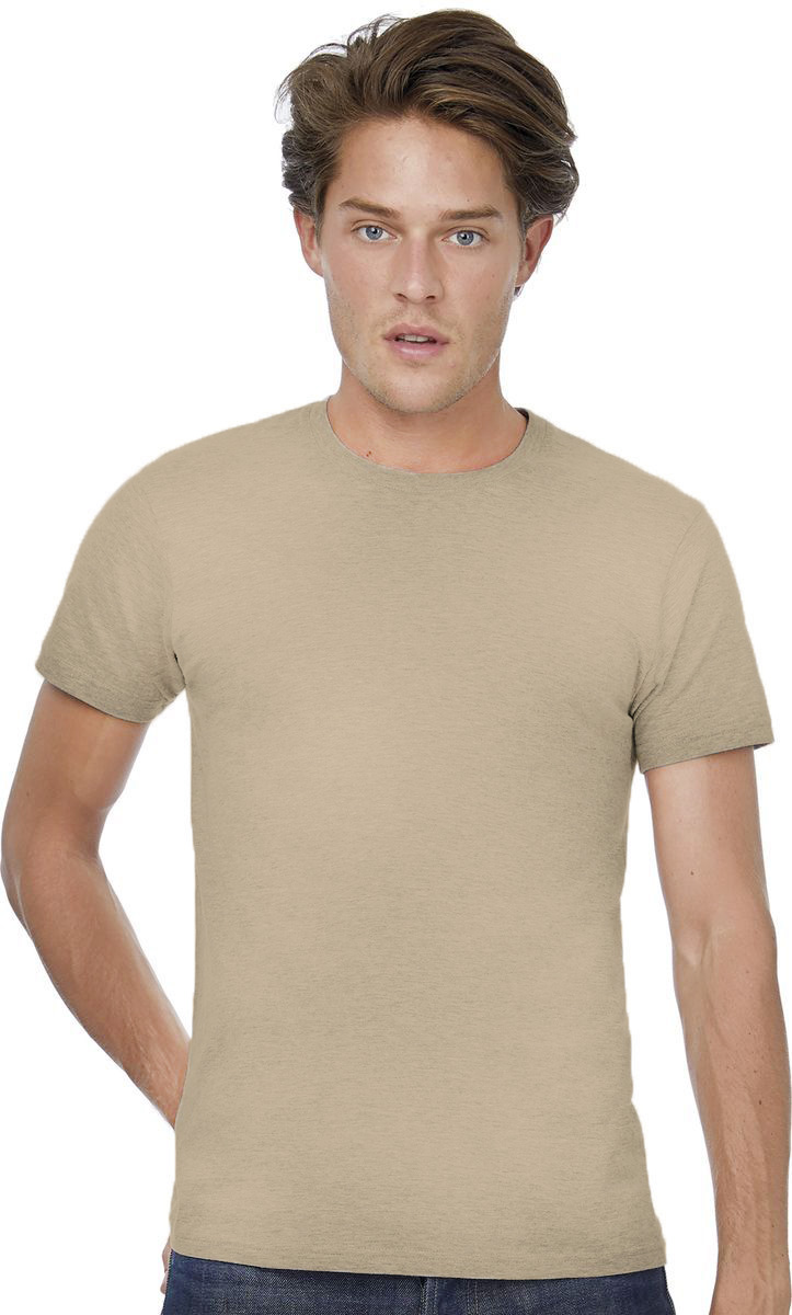 Ανδρικό T-Shirt TU01T B & C E150 Sand