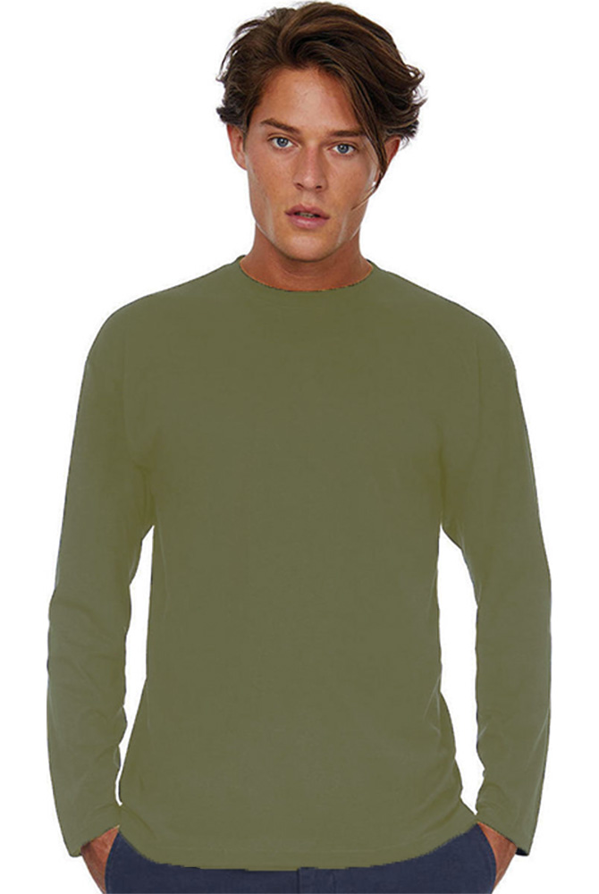 Μακρυμάνικο T-Shirt E150 LSL TU05T B & C Urban Khaki