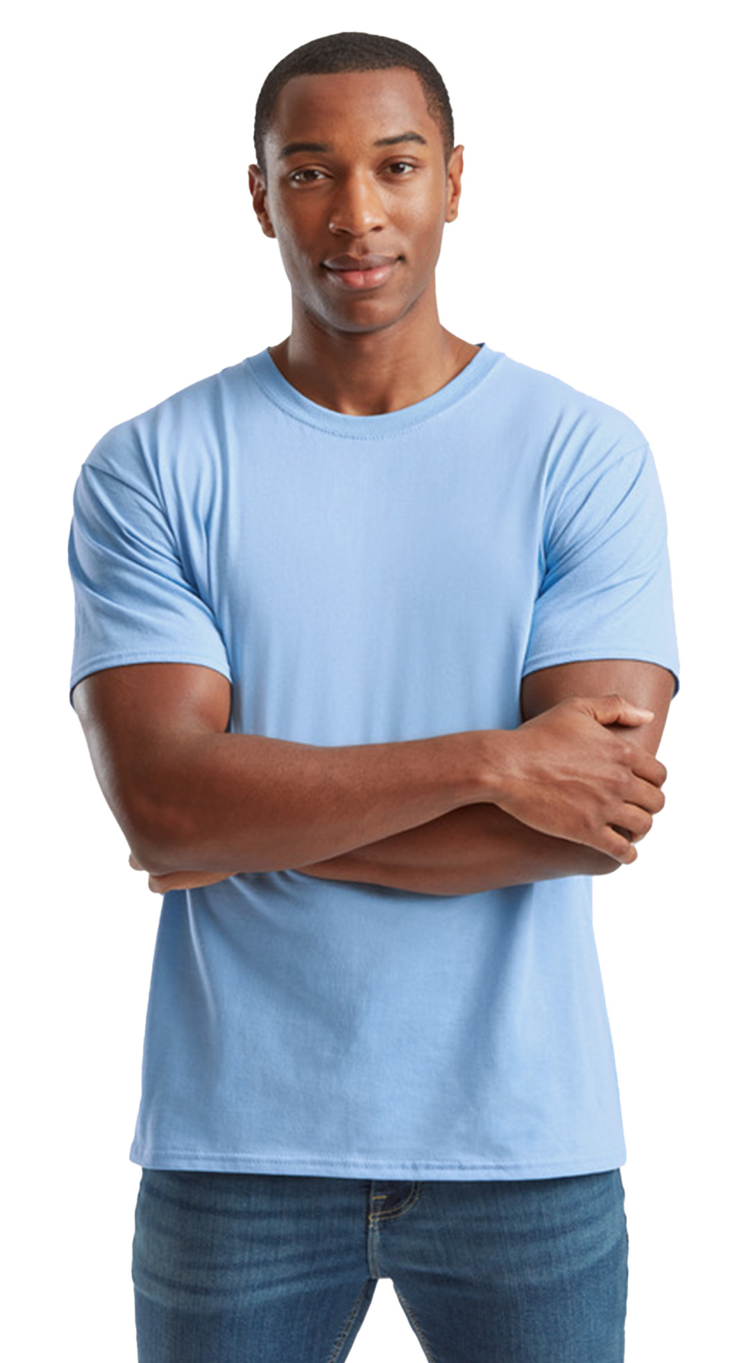 T-Shirt 61-036-0 Fruit of the Loom Valueweight Sky Blue