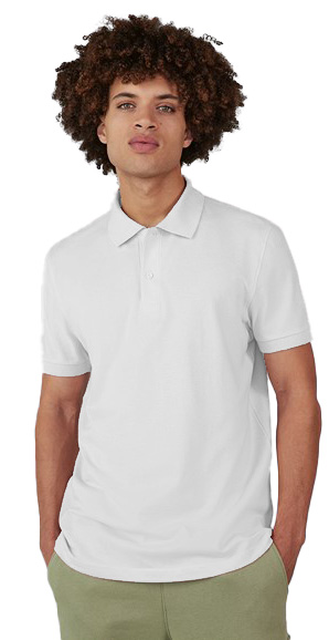 Ανδρική Μπλούζα Polo PU424 B & C White