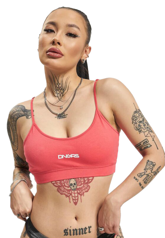 Γυναικείο Μπουστάκι DLBT126-00185 Dangerous DNGRS Μαύρο Pink