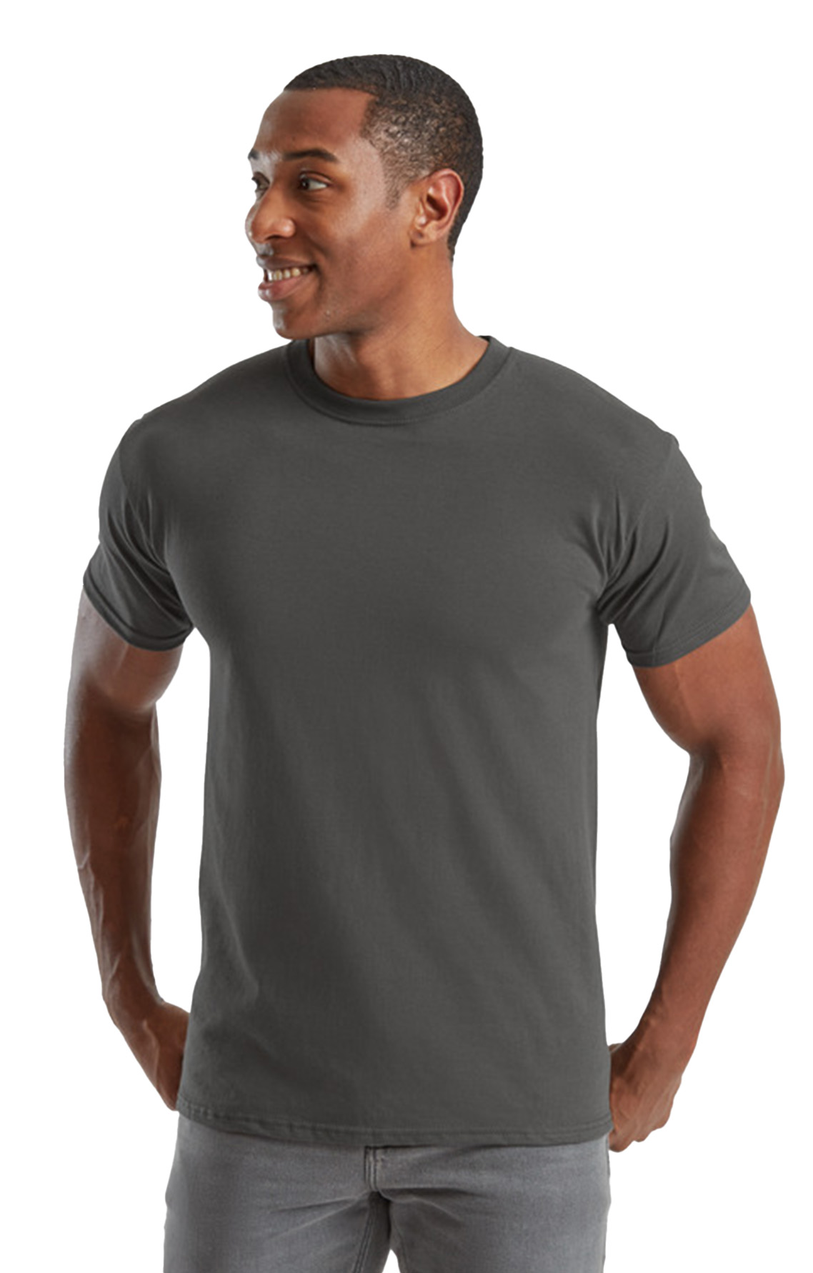 T-Shirt 61-044-0 Fruit of the Loom Super Premium Light Graphite