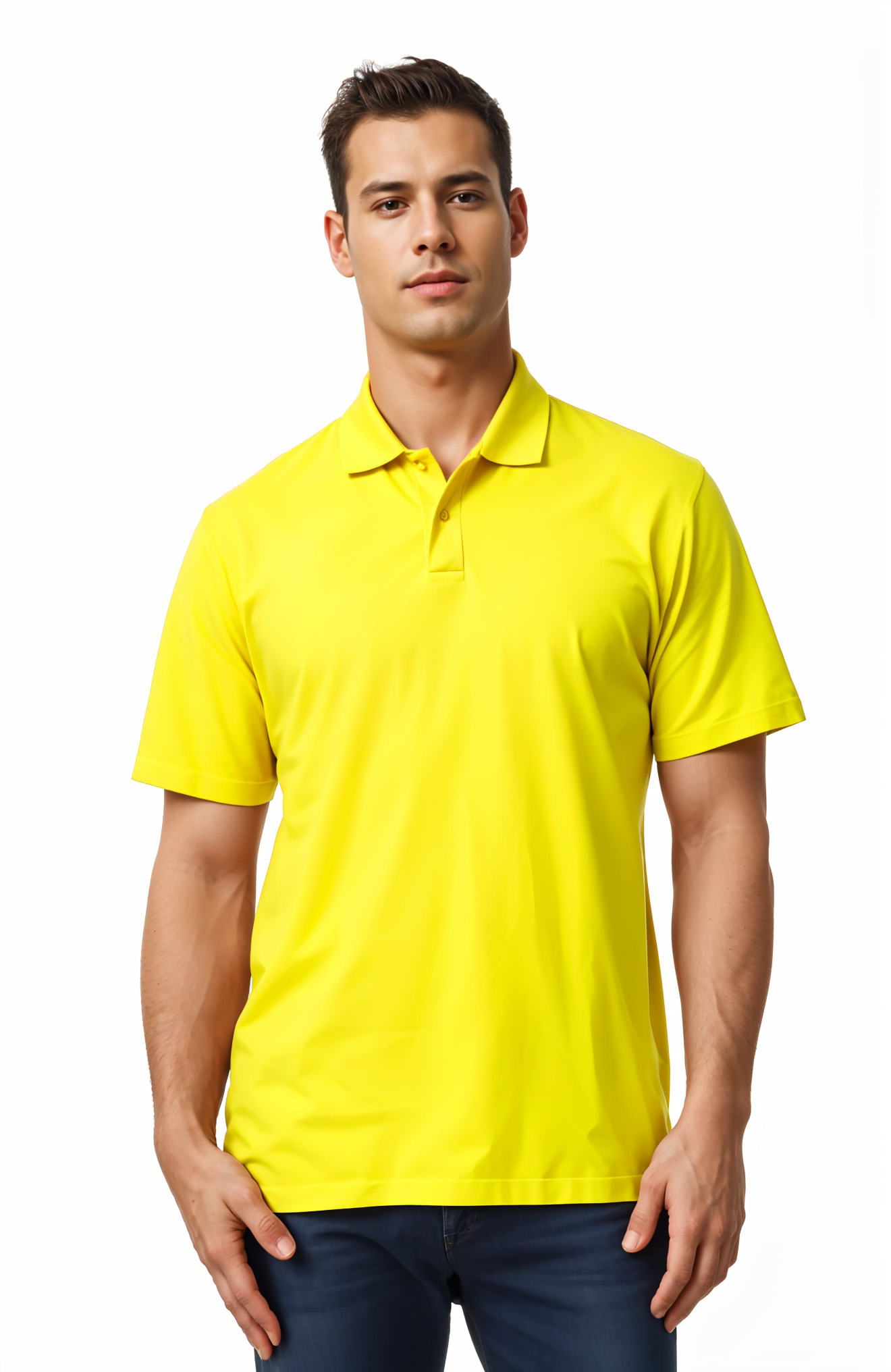 Ανδρικό Polo Stedman ST3000 Yellow