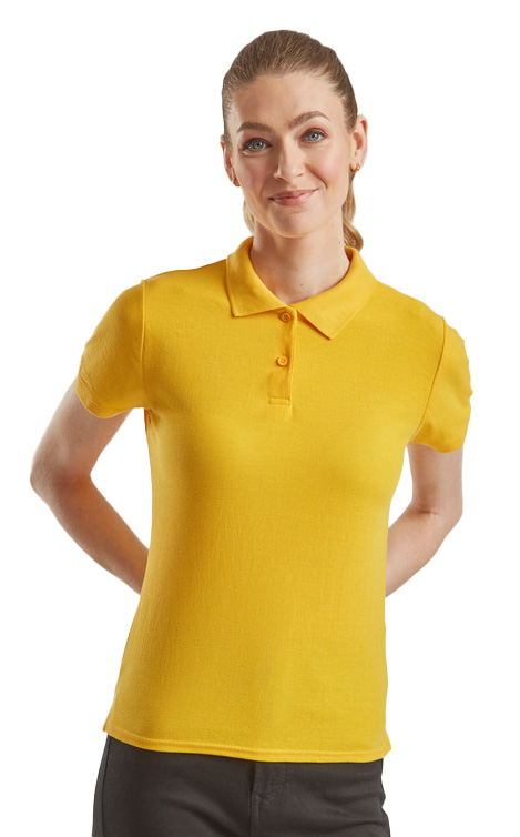 Γυναικεία Μπλούζα Polo 63-212-0 Fruit of the Loom Sunflower
