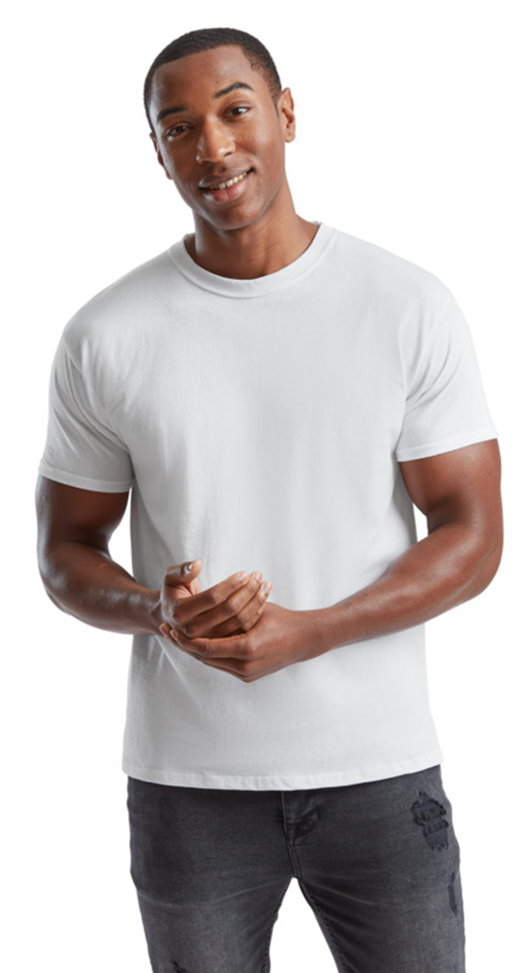 Ανδρικό T-Shirt 61-082-0 Fruit of the Loom White