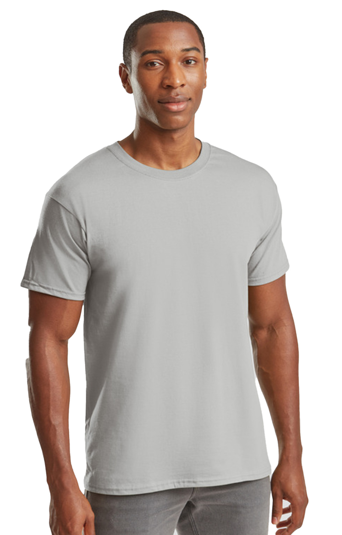 T-Shirt 61-422-0 Fruit of the Loom Ringspun Premium Iconic 195 Zinc
