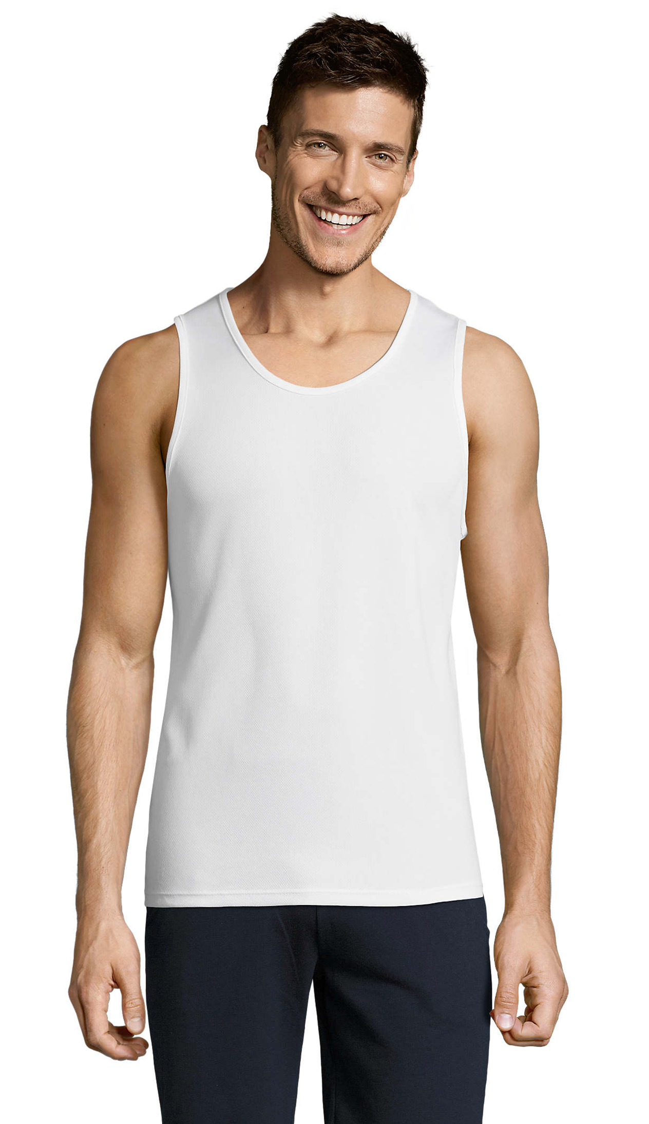 Ανδρικό Αμάνικο T-Shirt Sporty TT 02073 SOL'S White
