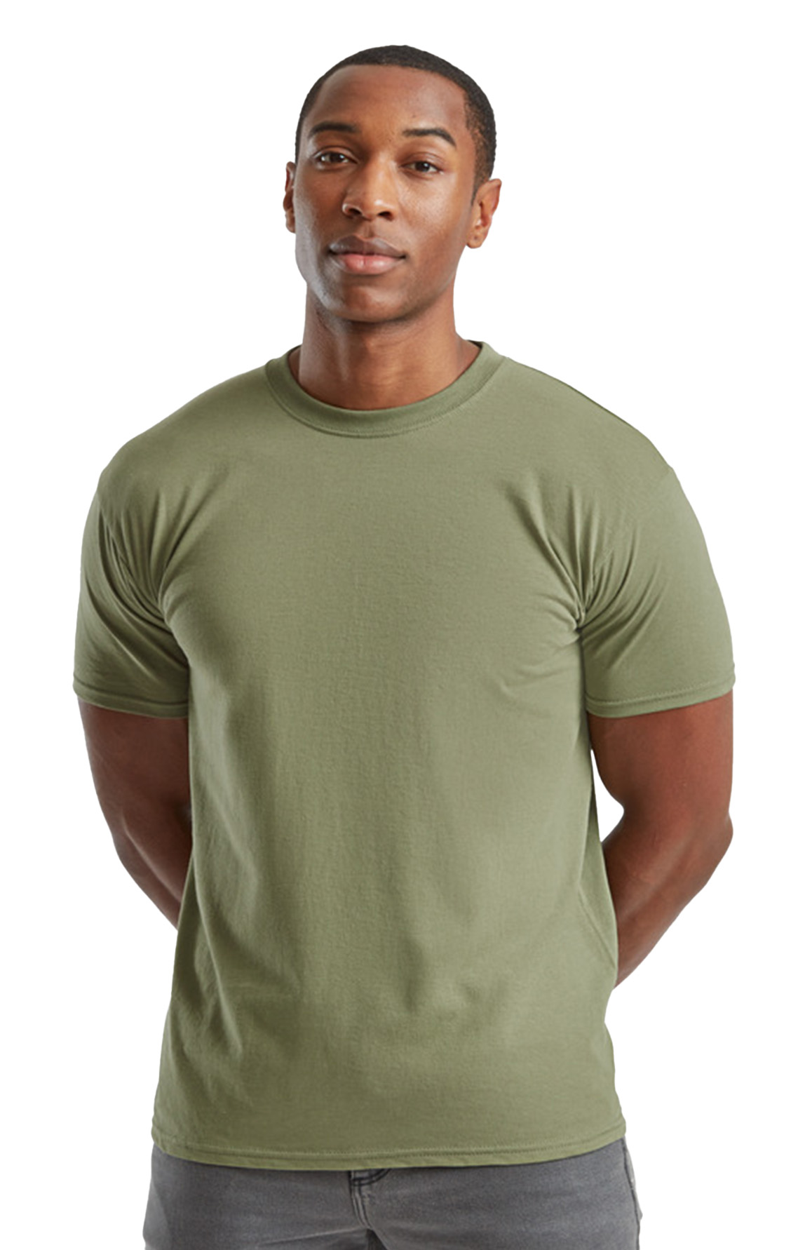 T-Shirt 61-044-0 Fruit of the Loom Super Premium Classic Olive