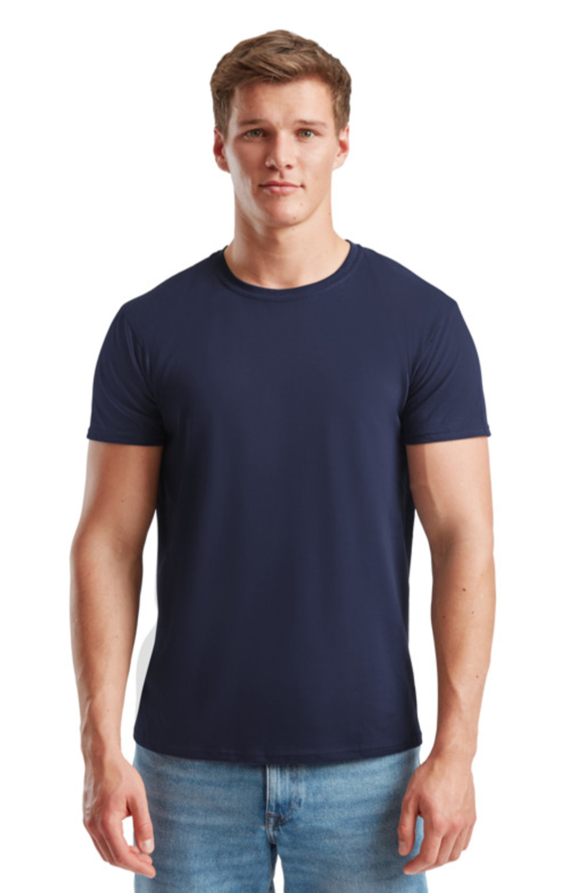T-Shirt 61-430-0 Fruit of the Loom Iconic 150 Slim Fit Navy