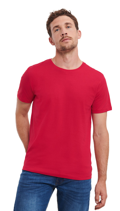 Ανδρικό T-Shirt Pure Organic R-108M-0 Russell Classic Red