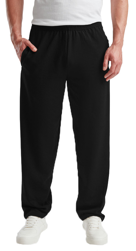 Παντελόνι Φόρμας Lightweight 64-038-0 Fruit of the Loom Black