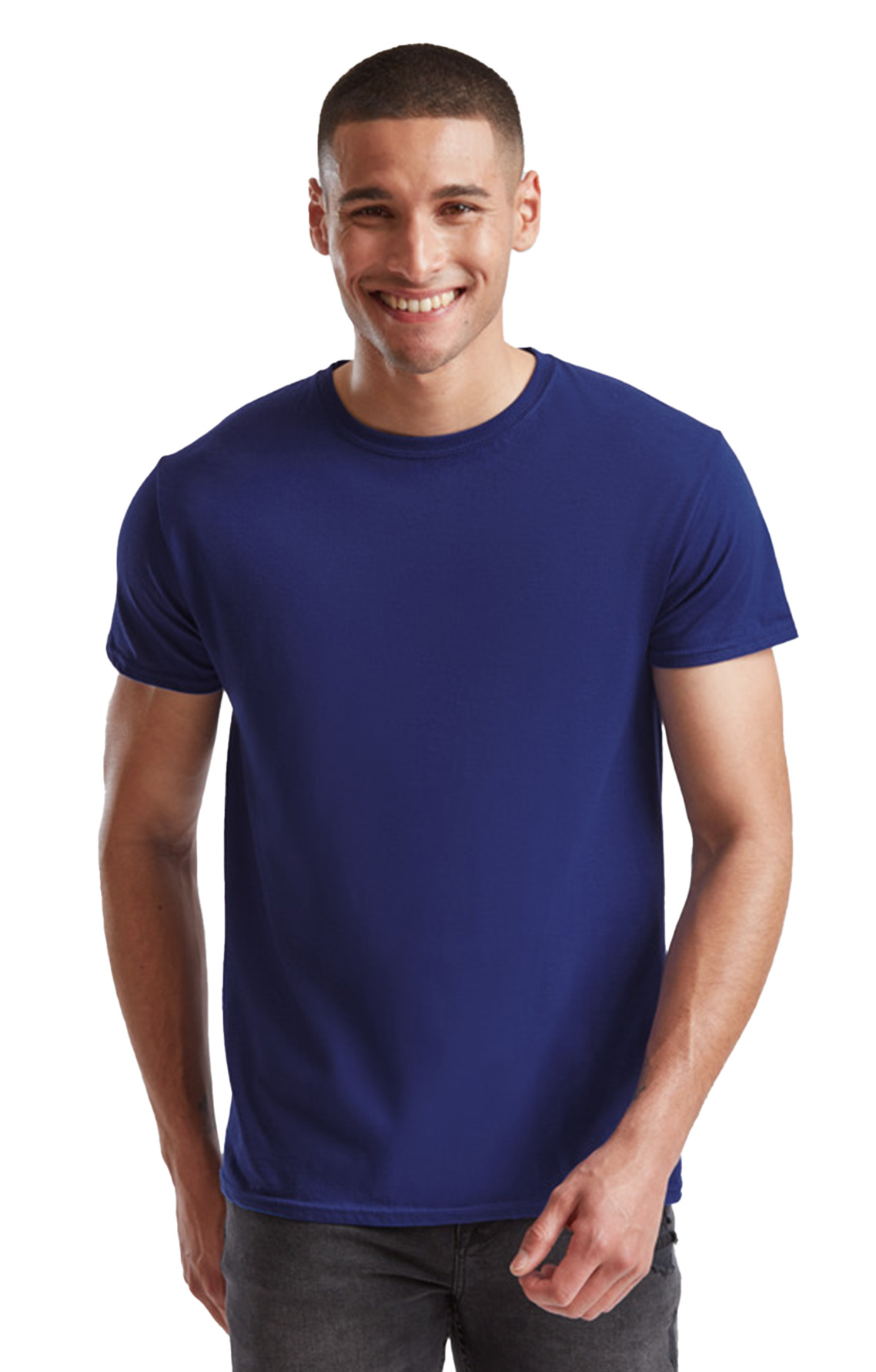 T-Shirt 61-430-0 Fruit of the Loom Iconic 150 Slim Fit Cobalt Blue