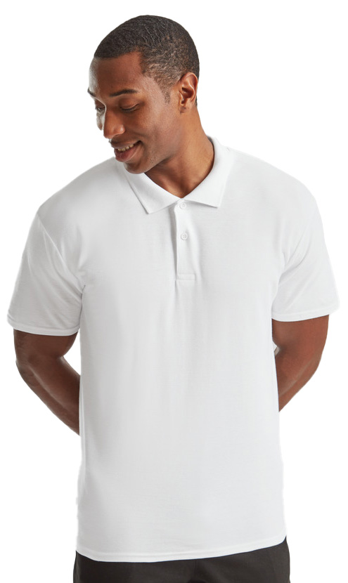 Ανδρική Μπλούζα Polo 63-050-0 Fruit of the Loom Original White
