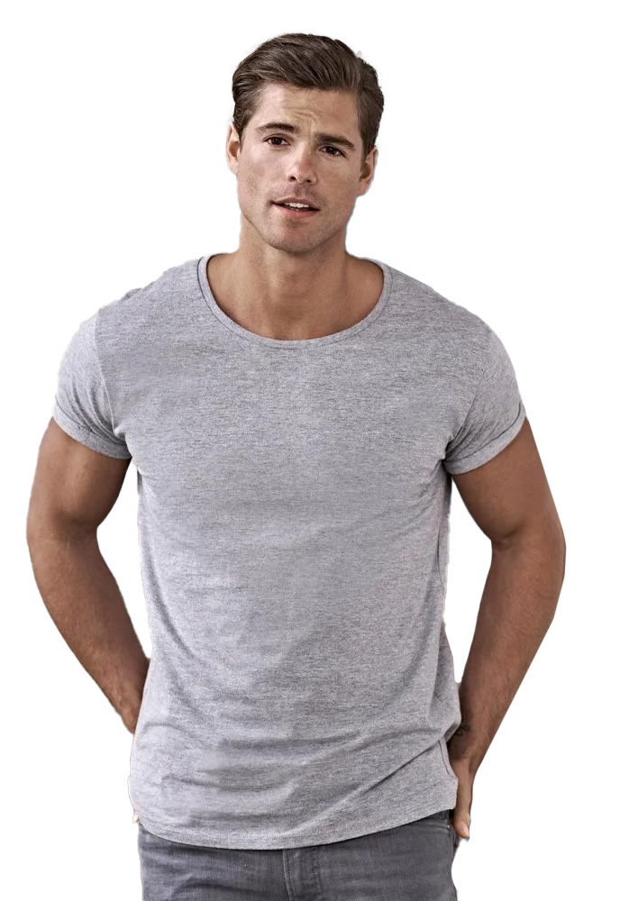 T-Shirt Roll-Up 5062 Tee Jays Heather Grey