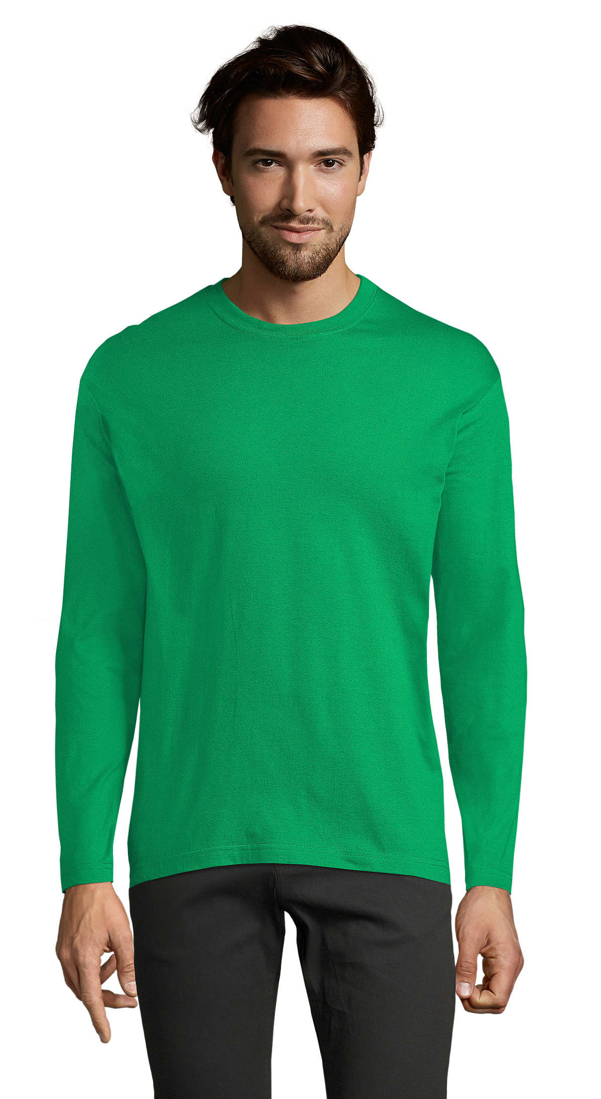 Μακρυμάνικο T-Shirt 11420 SOL'S Monarch Kelly Green