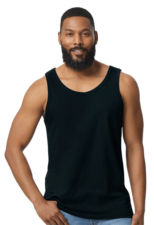 Αμάνικο T-Shirt 64200 Gildan Softstyle Black