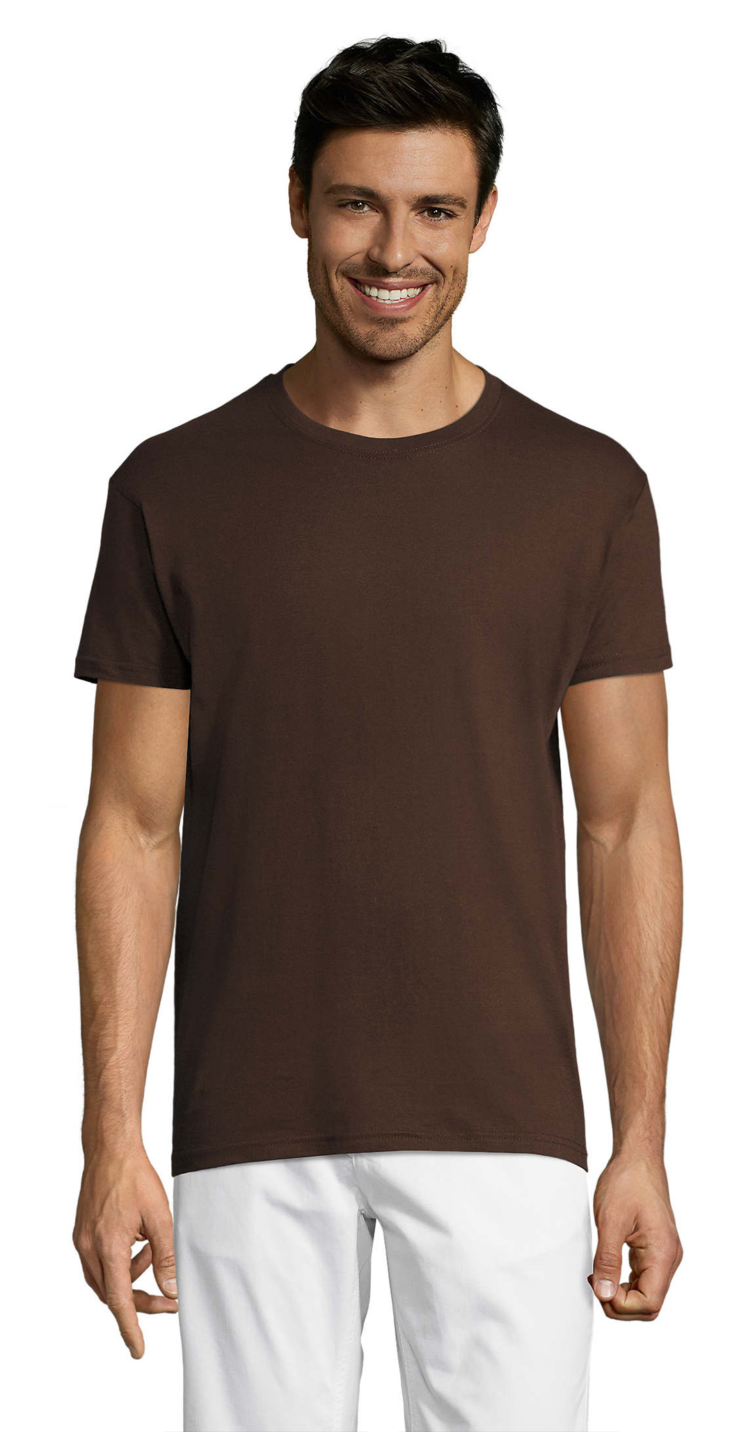 Ανδρικό T-Shirt 11380 SOL'S Regent Chocolate