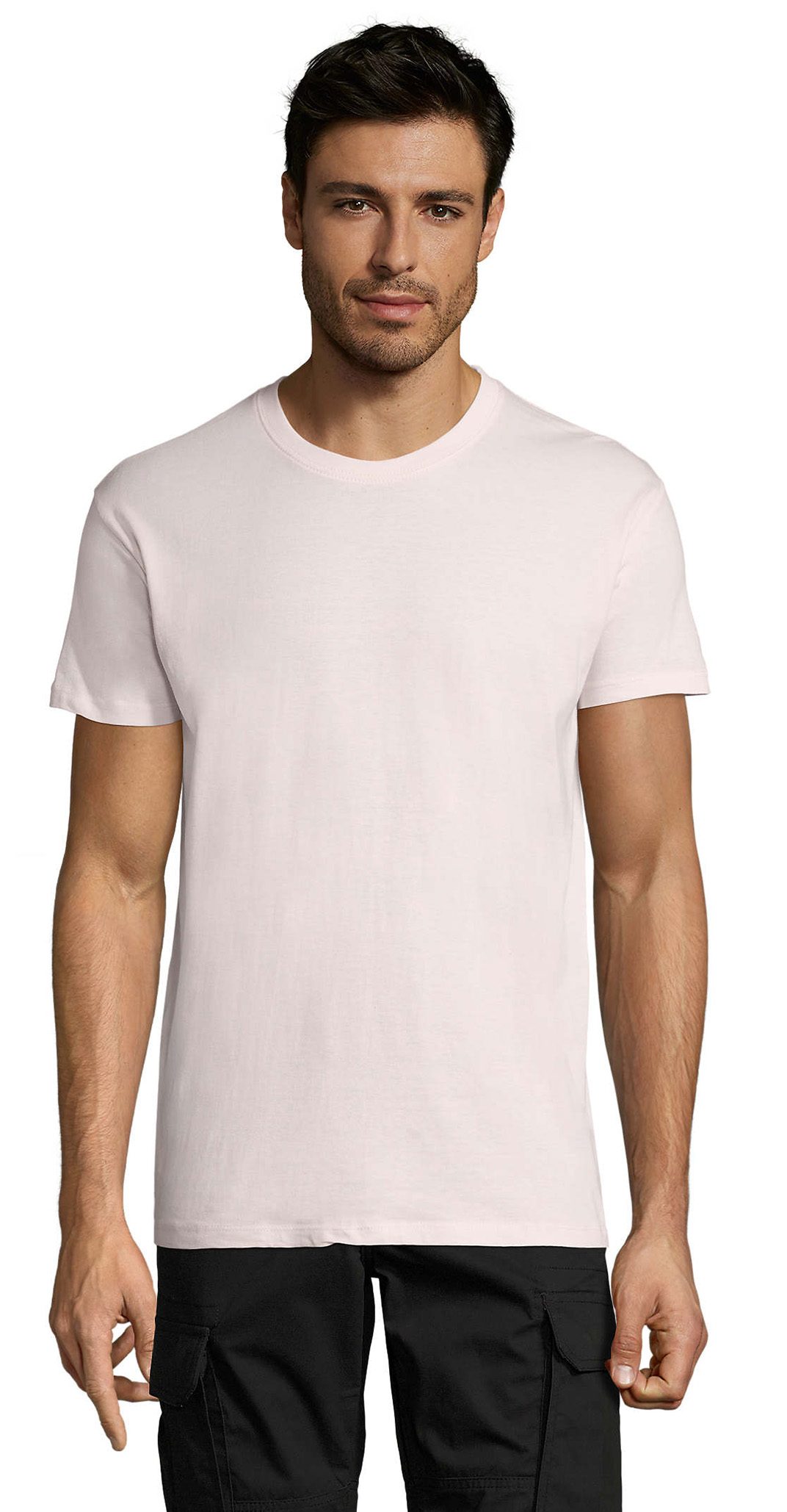 Ανδρικό T-Shirt 11380 SOL'S Regent Pale Ροζ