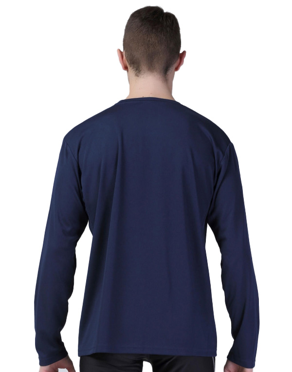 Μακρυμάνικο T-Shirt S254M Result Navy ανδρικά Basic T-Shirts Simple Wear Μπλουζάκια κοντομάνικα